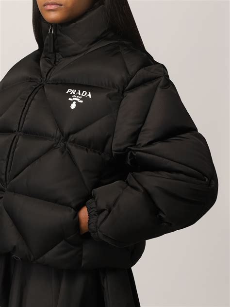 black prada coat womens|prada winter coats for women.